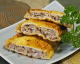 お財布おたすけ☆お揚げさんの味噌豚はさみ作り方6写真