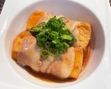 お財布おたすけ　豚バラ肉巻き厚揚げ煮作り方6写真