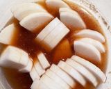 お財布おたすけ　豚バラ肉巻き厚揚げ煮作り方7写真