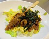 業務用の焼き鳥で超簡単！うまうま焼鳥丼✨作り方5写真