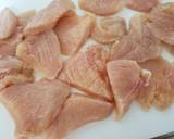 節約！むね肉の甘酢オイスターがらめ作り方1写真