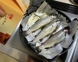 虹鱒(ニジマス)の蕗味噌包み焼き作り方5写真
