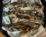 虹鱒(ニジマス)の蕗味噌包み焼き作り方7写真