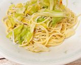 春キャベツとしらすのペペロンチーノ作り方4写真