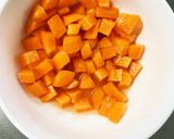 レンジお弁当用冷凍隙間埋め人参グラッセ作り方3写真