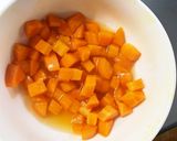 レンジお弁当用冷凍隙間埋め人参グラッセ作り方4写真