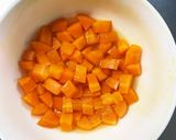 レンジお弁当用冷凍隙間埋め人参グラッセ作り方5写真