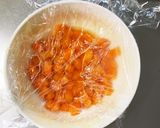 レンジお弁当用冷凍隙間埋め人参グラッセ作り方6写真