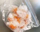 レンジお弁当用冷凍隙間埋め人参グラッセ作り方8写真