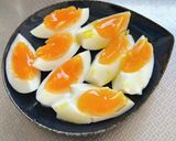 ゆで卵のネギ塩ナムル作り方1写真