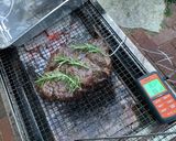最高に映える、バーベキューで肉塊ステーキ作り方8写真