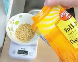 中華スープで食べるオートミールご飯作り方1写真