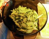 スルッと、ザルラーメン〜ササミ添え★作り方1写真