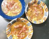 全てレンジもやし入り味噌マヨ甘酢味酢豚作り方4写真