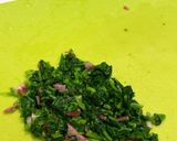 ラデッシュ菜ごはん作り方1写真