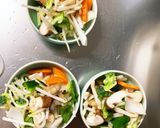 全てレンジもやし入り味噌マヨ甘酢味酢豚作り方11写真