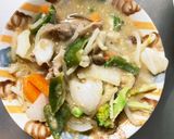 全てレンジもやし入り味噌マヨ甘酢味酢豚作り方16写真