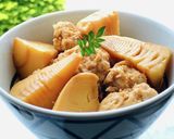 春です！筍とおから入り肉団子の旨煮作り方13写真