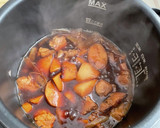 里芋とネギと鶏肉の煮物using圧力鍋作り方8写真