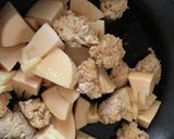 春です！筍とおから入り肉団子の旨煮作り方10写真