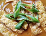 薄揚げ入り、カレー南蛮そば♪作り方1写真