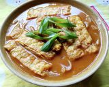 薄揚げ入り、カレー南蛮そば♪作り方2写真