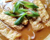 薄揚げ入り、カレー南蛮そば♪作り方3写真