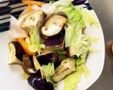 お一人様☆甘酢焼きそば味温野菜サラダ作り方8写真