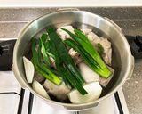 韓国料理タッカンマリ（圧力鍋）鶏の水煮作り方5写真