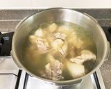 韓国料理タッカンマリ（圧力鍋）鶏の水煮作り方8写真
