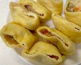 鶏ひき肉の巾着煮^^作り方7写真