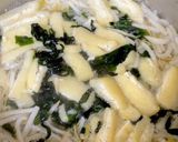 もやし 油揚げ わかめの味噌汁^^作り方5写真