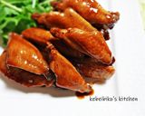 青のり風味の手羽中カリッとフライパン焼き作り方7写真