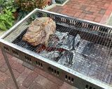 最高に映える、バーベキューで肉塊ステーキ作り方4写真