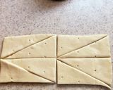 子供の日♪ベーコンポテトパイ兜作り方10写真