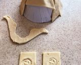 子供の日♪ベーコンポテトパイ兜作り方12写真
