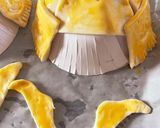 子供の日♪ベーコンポテトパイ兜作り方13写真