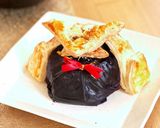子供の日♪ベーコンポテトパイ兜作り方19写真