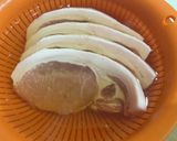 低温調理器で柔らかトンテキとお漬物サラダ作り方1写真