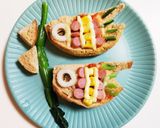 ✨こどもの日*こいのぼりバケットピザ*作り方18写真