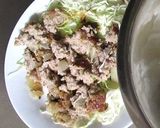ハンバーグ入り海苔巻きで、お財布おたすけ作り方2写真