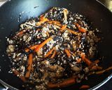 副菜に★ひじきと豆腐の煮物作り方6写真