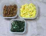 ケチャップ味の★三色丼作り方3写真