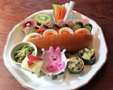 大根deピンクのうさこちゃん作り方4写真