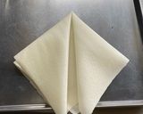 『北海道珈琲餡子のカブト揚げ春巻き】作り方3写真
