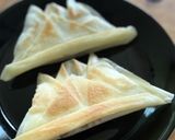 『北海道珈琲餡子のカブト揚げ春巻き】作り方11写真