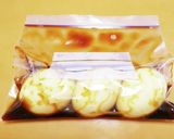 せいろ蒸し卵(蒸籠蒸し7分の卵)で味玉!作り方3写真