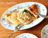 絶品ソース❤モンサンミッシェル風オムレツ作り方8写真