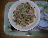 塩蔵昆布入り、「焼き飯」。作り方3写真