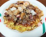 関西風＊海鮮モダン焼き作り方16写真